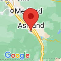 Map of Ashland, OR US